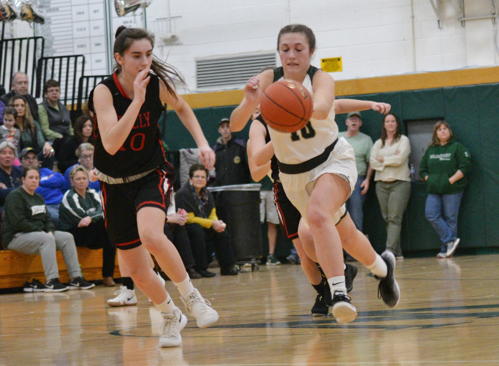 Weedsport girls basketball vs. Tully